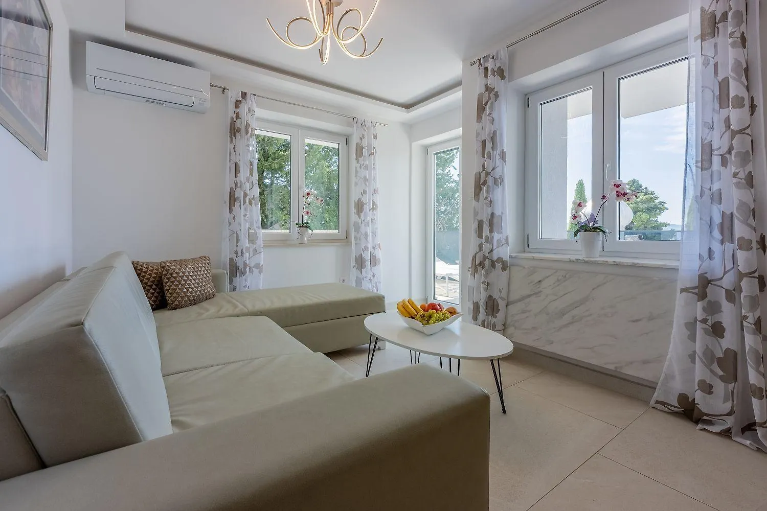 Modernes Apartment 500 Meter Zum Sandstrand Crikvenica Croatia