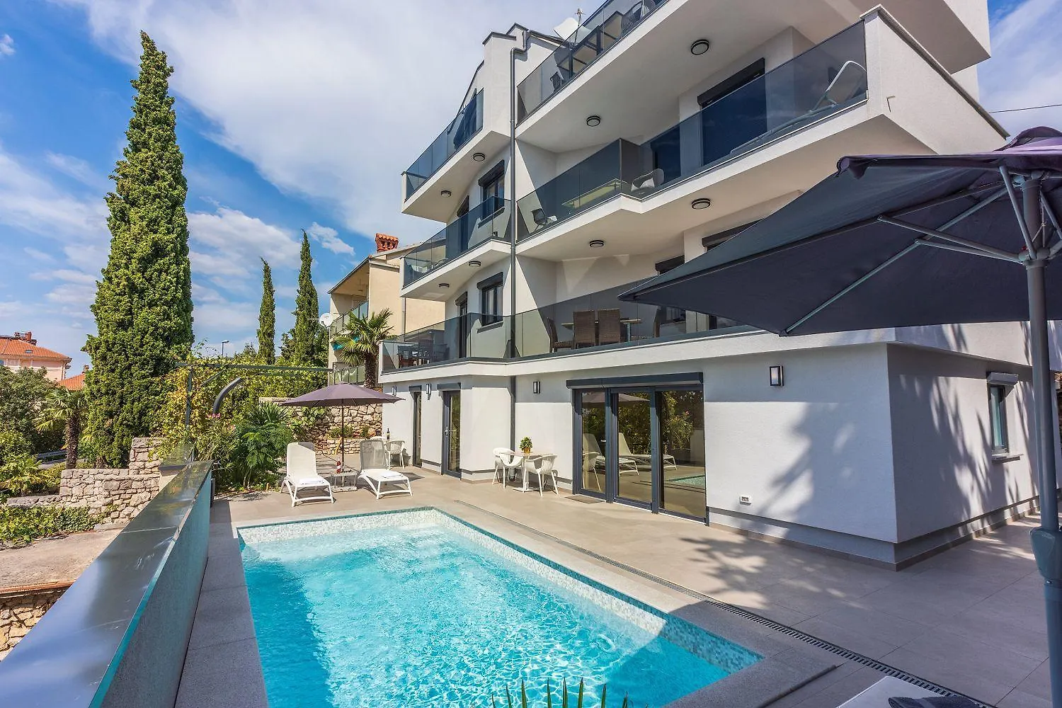 Modernes Apartment 500 Meter Zum Sandstrand Crikvenica 0*,  Croatia