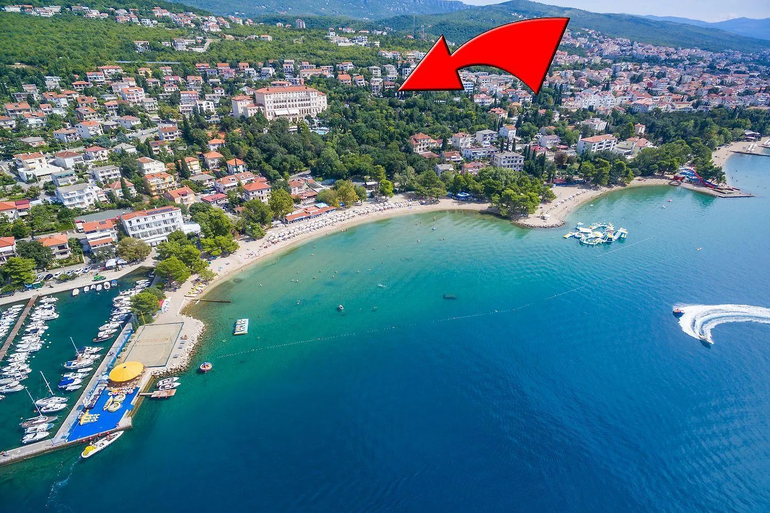 Modernes Apartment 500 Meter Zum Sandstrand Crikvenica 0*,